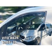 Дефлектор вікна для Vito W-639 Viano 2003+ 2D вставні